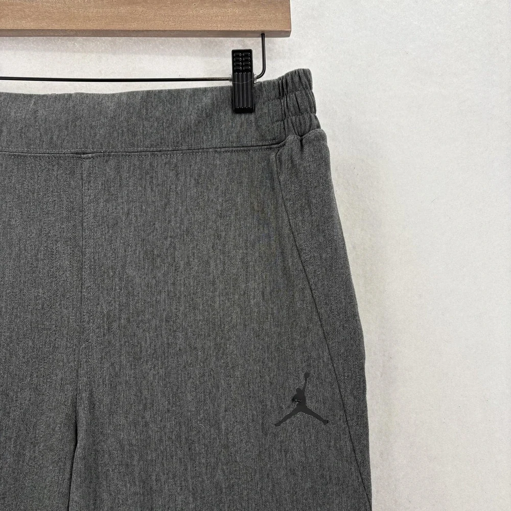 Jordan Flight Tech Dri-FIT Jogger Pants Mens Large Gray Tapered Athletic Gym